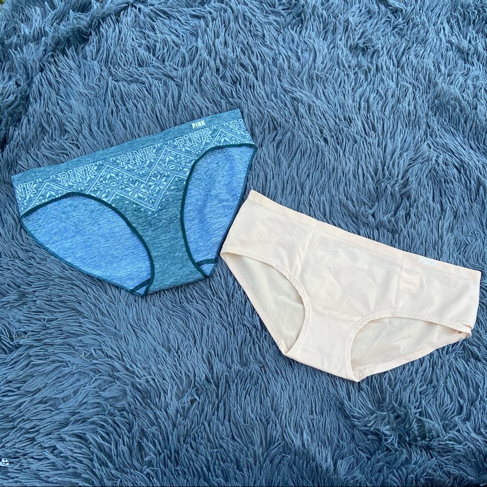 New Victoria’s Secret PINK 2 Piece Panty Bundle